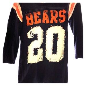Chicago Bear 3/4 sleeve